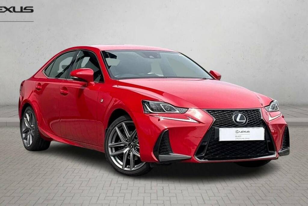 Lexus IS 300H F-sport Cvt Red