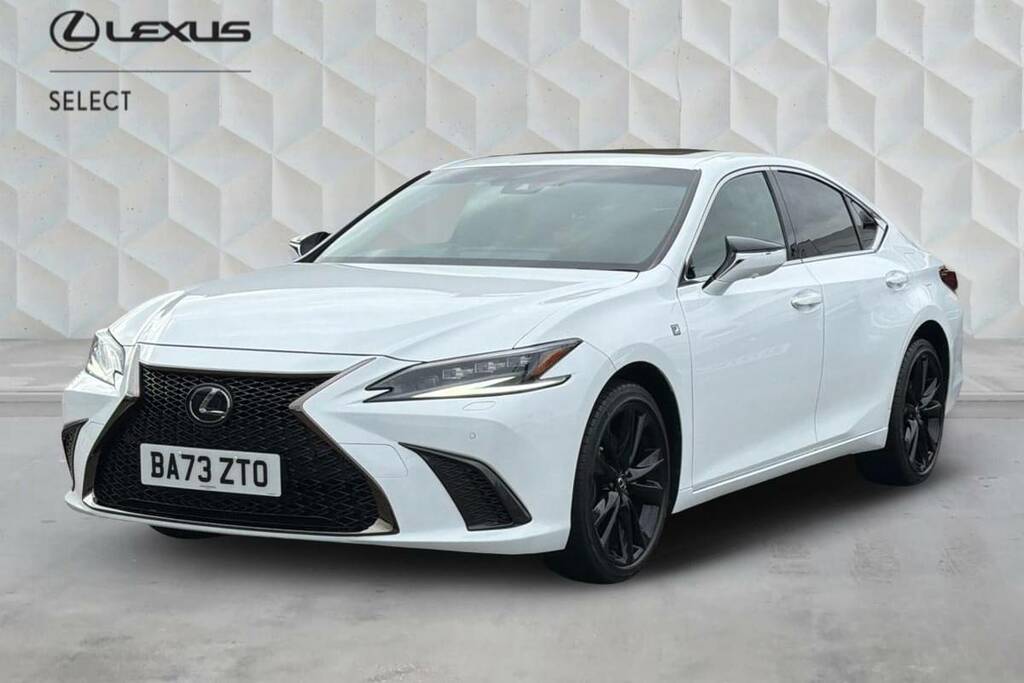 Lexus ES 300H 2.5 F-sport Cvt Takumi Pack White #3