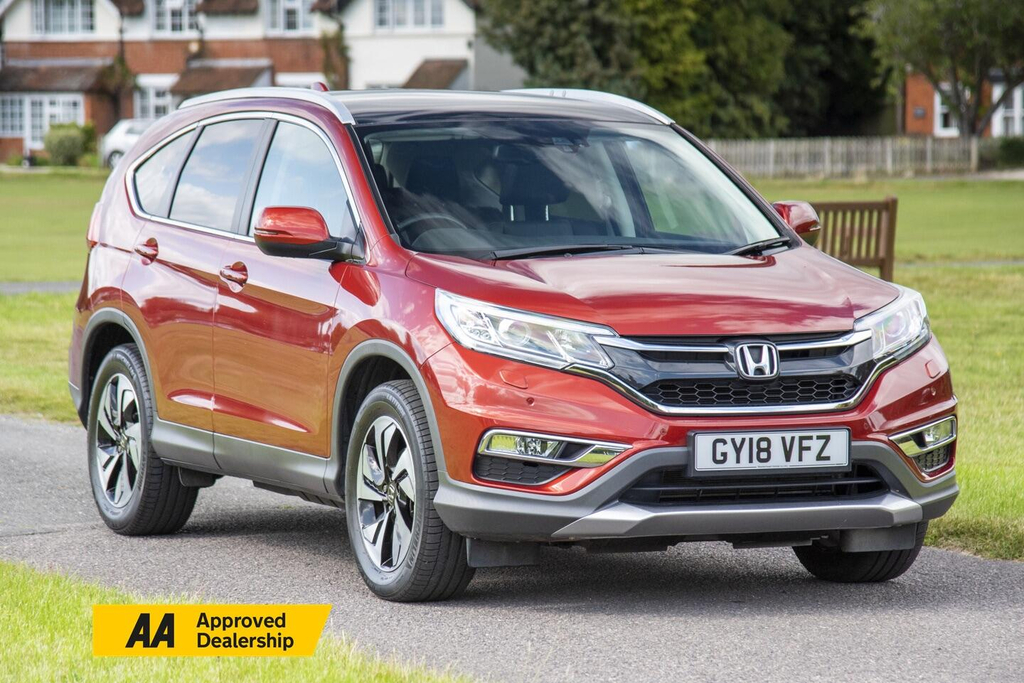 Honda Cr-V 2.0 I-vtec Ex 4Wd Euro 6 Red