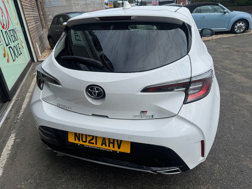 Toyota Corolla 2.0 Vvt-h Gpf Gr Sport Hatchback Hybrid White #5