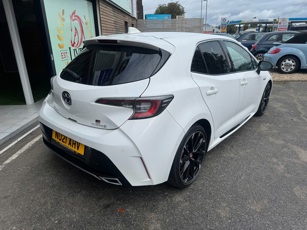 Toyota Corolla 2.0 Vvt-h Gpf Gr Sport Hatchback Hybrid White #4