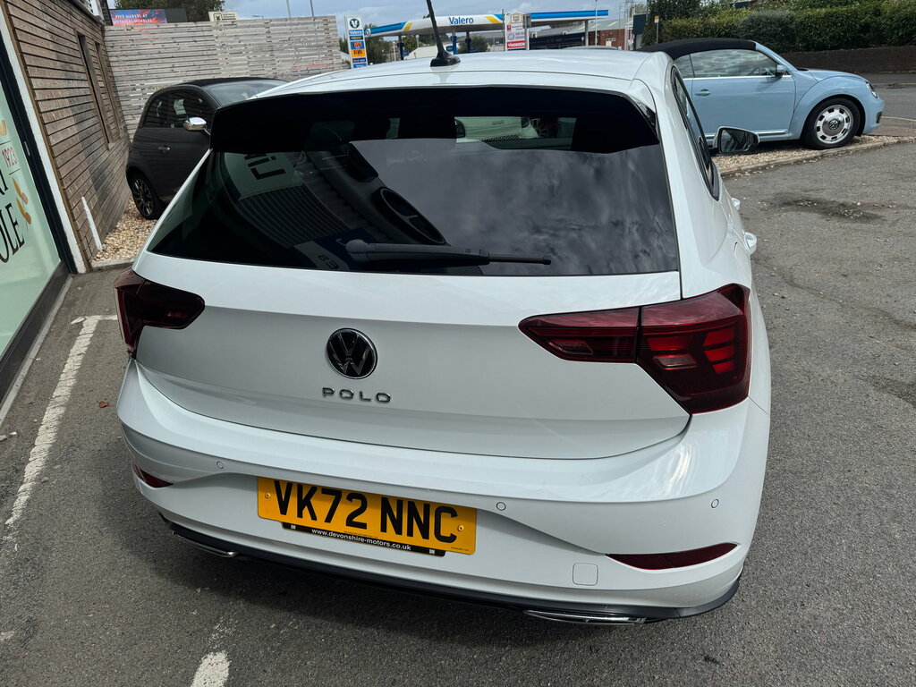 Volkswagen Polo 1.0 Tsi R-line Hatchback Euro 6 White #6