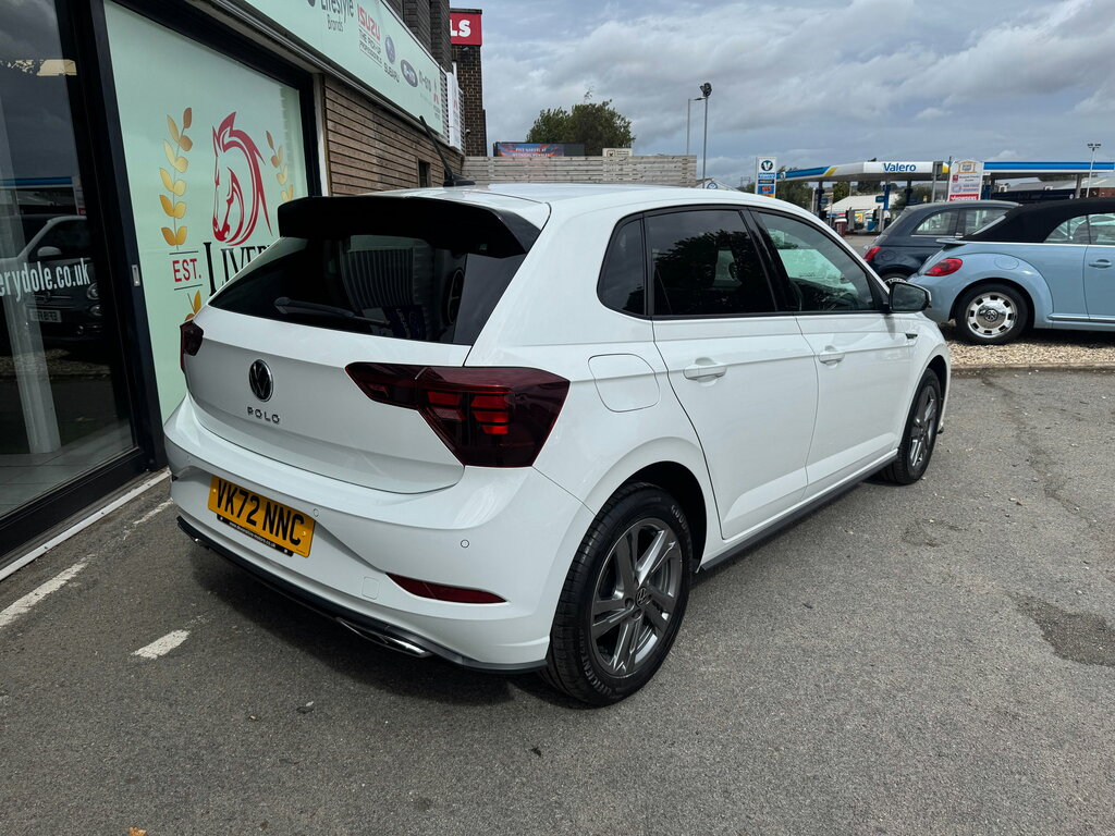 Volkswagen Polo 1.0 Tsi R-line Hatchback Euro 6 White #5