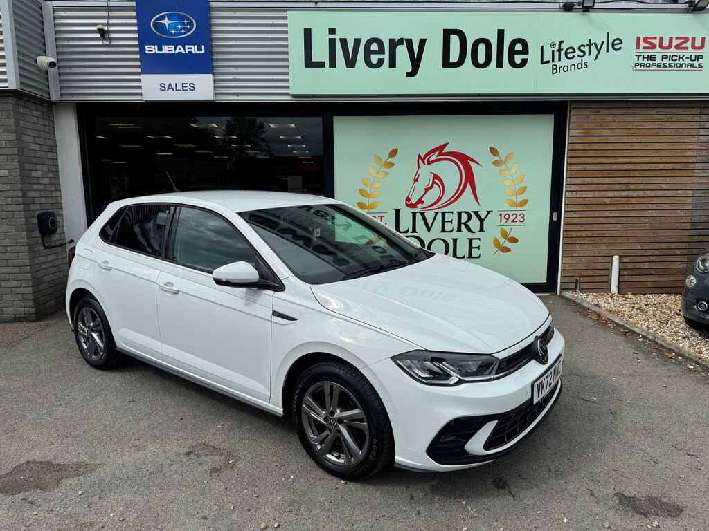 Volkswagen Polo 1.0 Tsi R-line Hatchback Euro 6 White