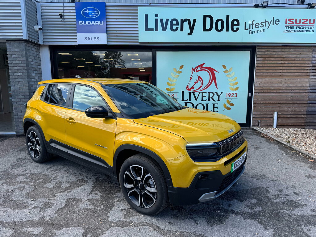 Jeep Avenger 54Kwh E-summit Suv 156 Ps Yellow
