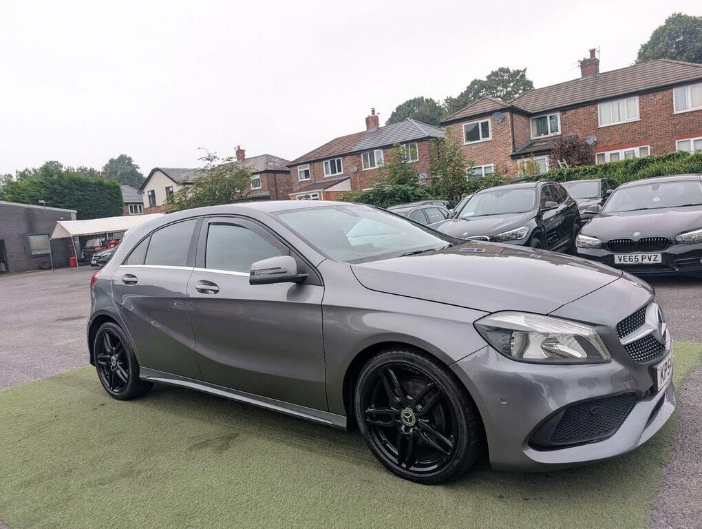 Mercedes-Benz A Class Hatchback 2.1 A200d Amg Line Executive 7G-dct Eu KP54JLP Grey #4