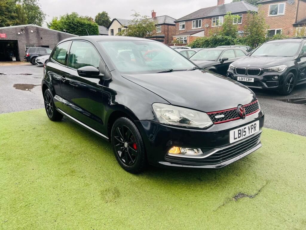 Volkswagen Polo Hatchback 1.0 Bluemotion Tech Se Euro 6 Ss Black