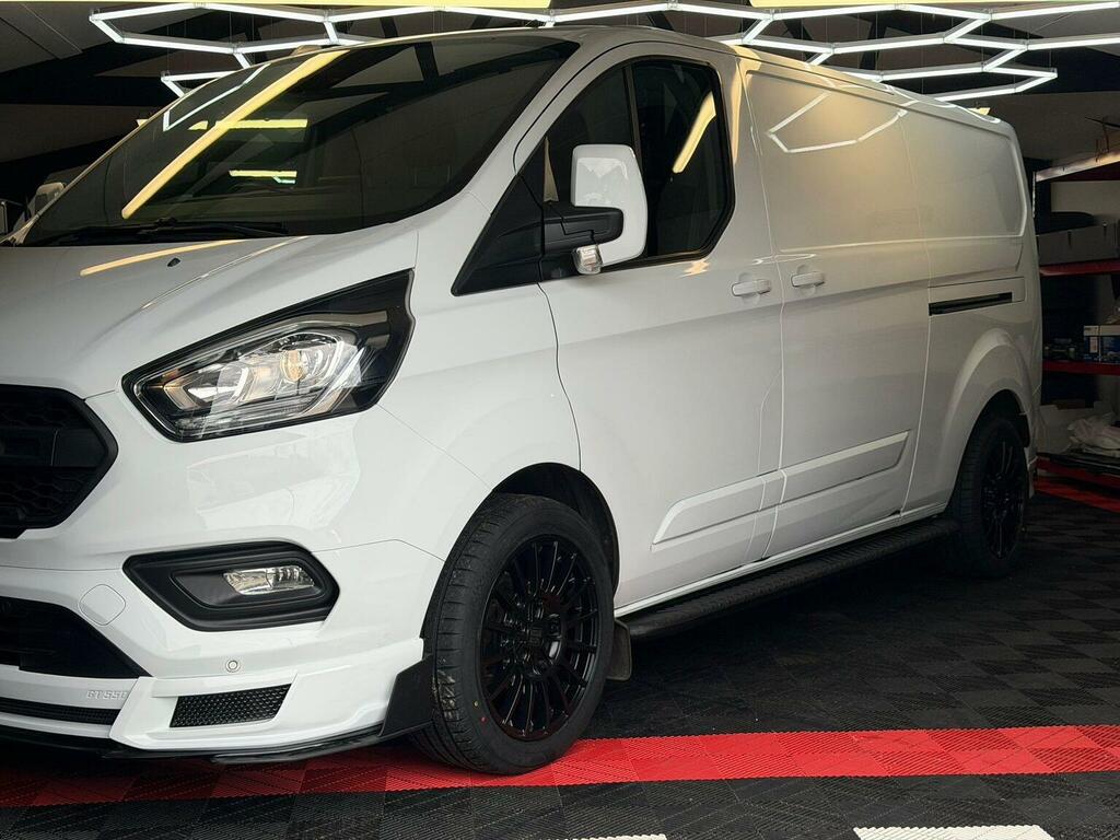 Ford Transit Custom 2.0 300 Ecoblue Limited L2 H1 Euro 6 Ss DS22LJC White #4