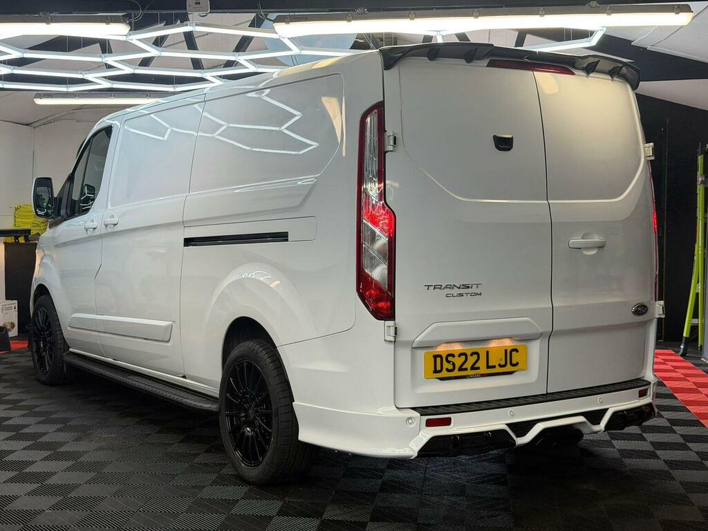 Ford Transit Custom 2.0 300 Ecoblue Limited L2 H1 Euro 6 Ss DS22LJC White #3