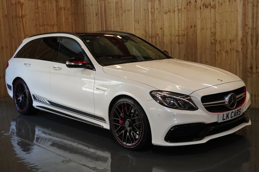 Mercedes-Benz C Class 4.0 C63 V8 Biturbo Amg S Edition 1 White