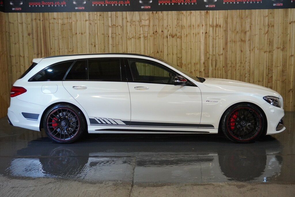 Mercedes-Benz C Class 4.0 C63 V8 Biturbo Amg S Edition 1 White #6