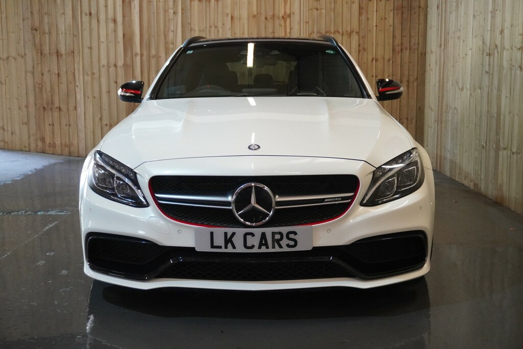 Mercedes-Benz C Class 4.0 C63 V8 Biturbo Amg S Edition 1 White #3