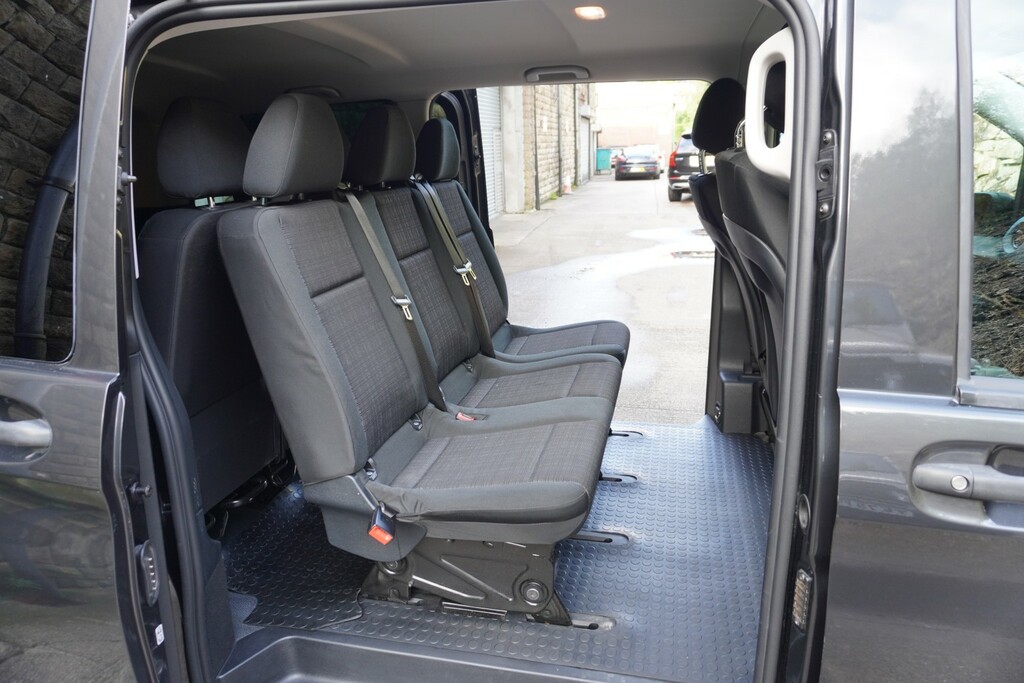 Mercedes-Benz Vito Camper Van Low Silver #16
