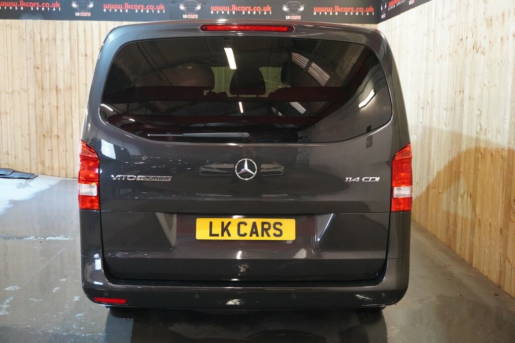 Mercedes-Benz Vito Camper Van Low Silver #8