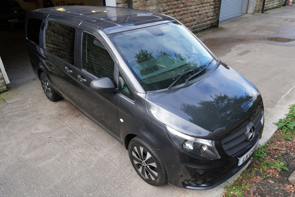 Mercedes-Benz Vito Camper Van Low Silver #9