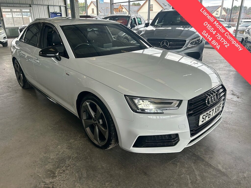 Audi A4 Tfsi Black Edition White