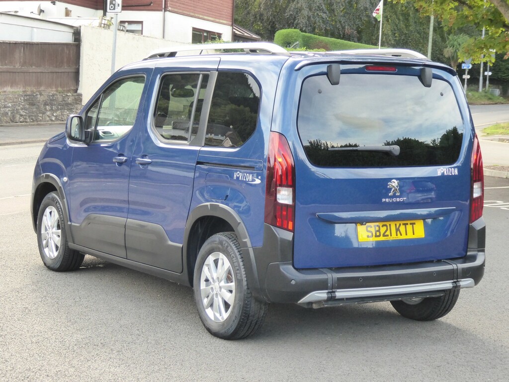 Peugeot Rifter Mpv 1.5 Bluehdi Allure Horizon Wheelchair Accessib Blue #6