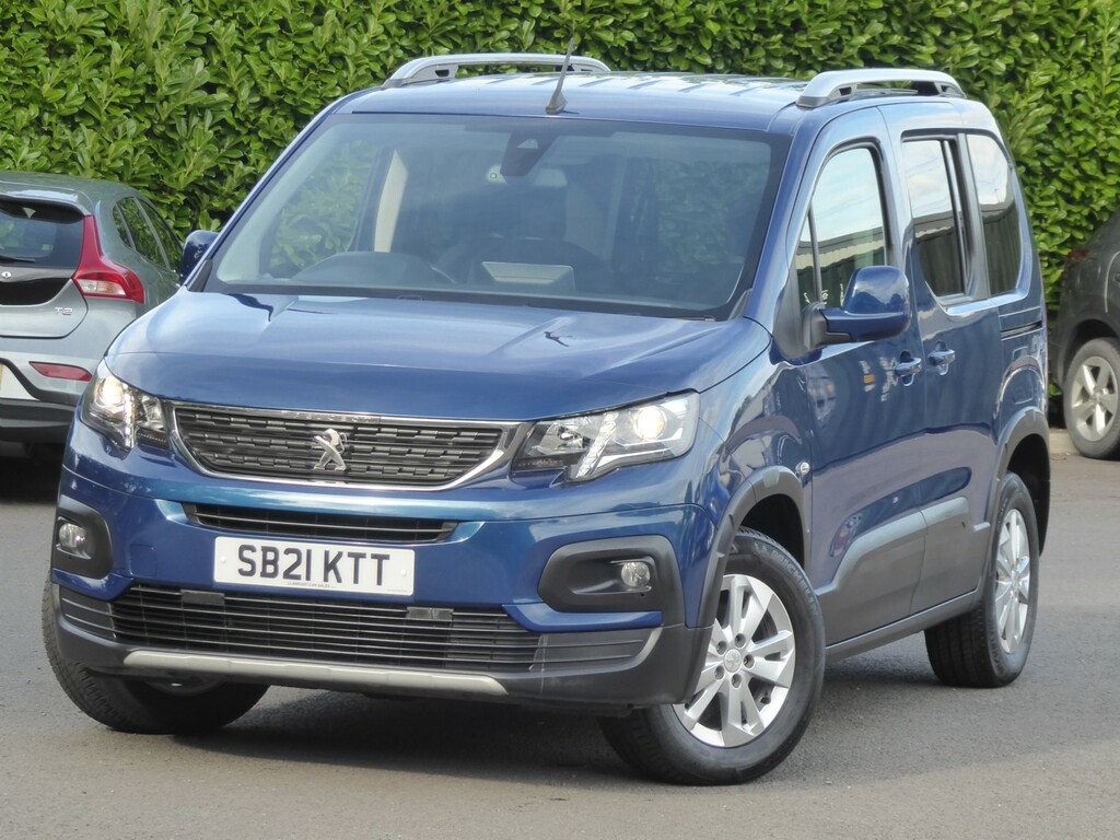 Peugeot Rifter Mpv 1.5 Bluehdi Allure Horizon Wheelchair Accessib Blue #2
