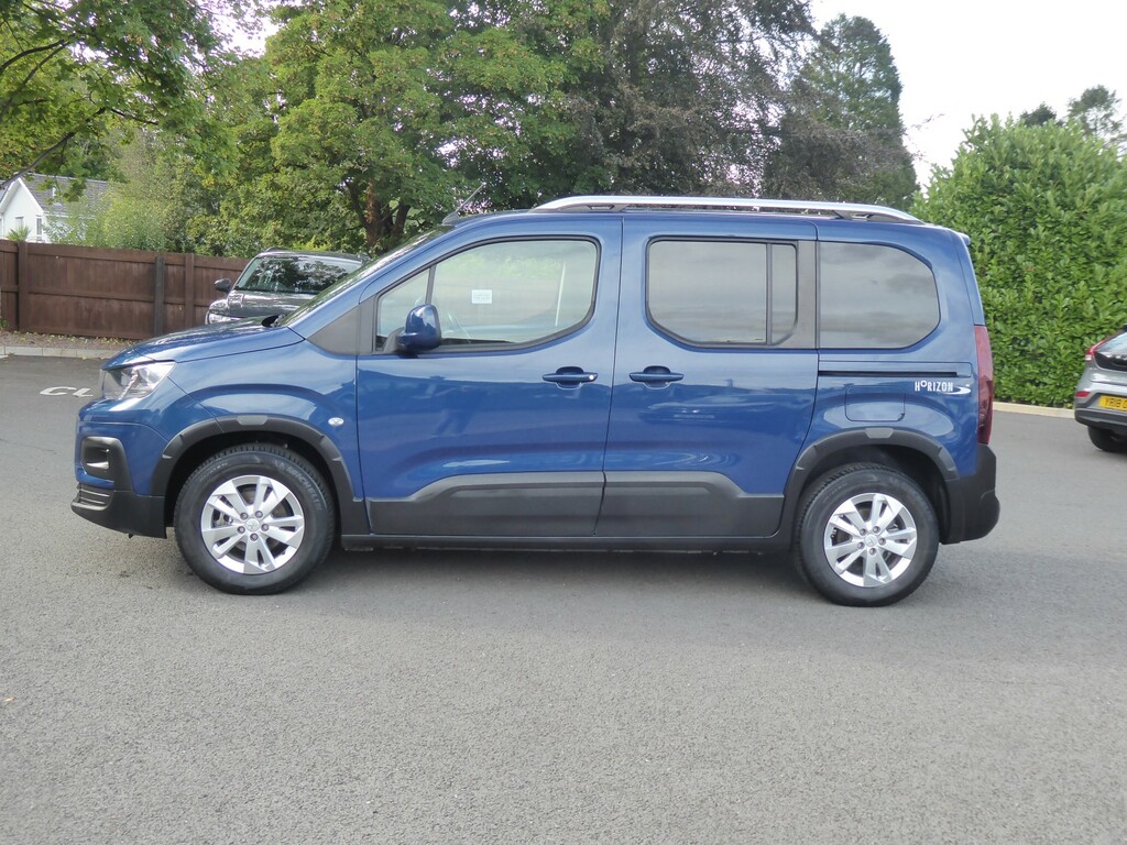 Peugeot Rifter Mpv 1.5 Bluehdi Allure Horizon Wheelchair Accessib Blue #5