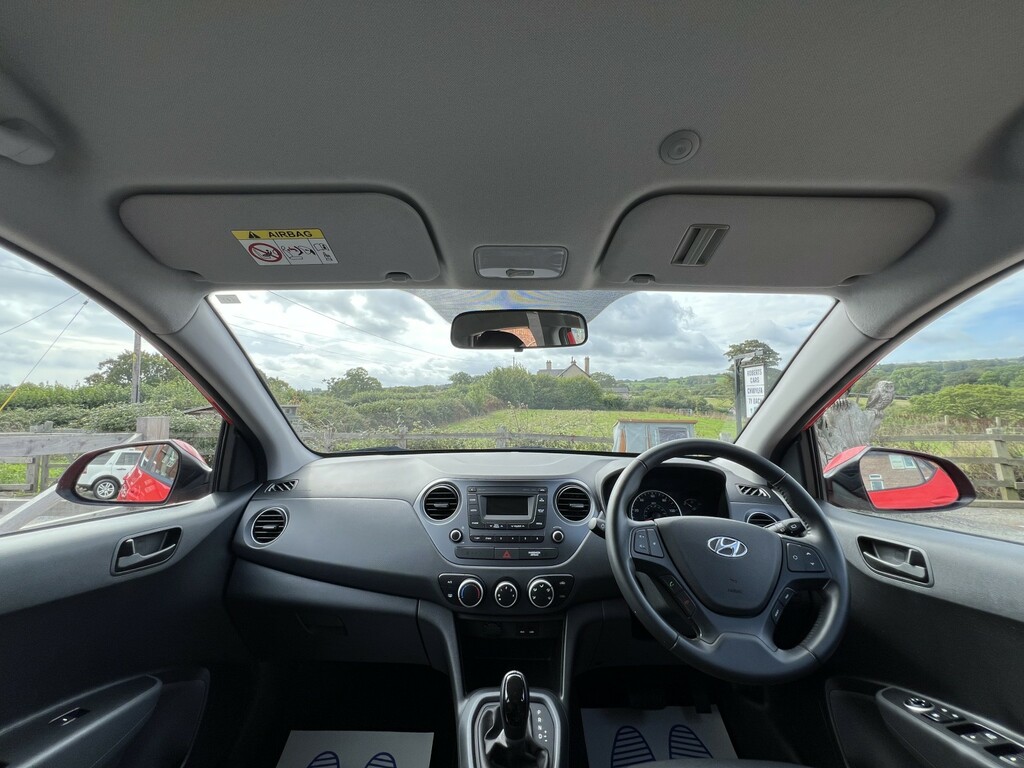 Hyundai I10 Hatchback 1.2 I10 Se 1.2 At My20 2019 Red #6