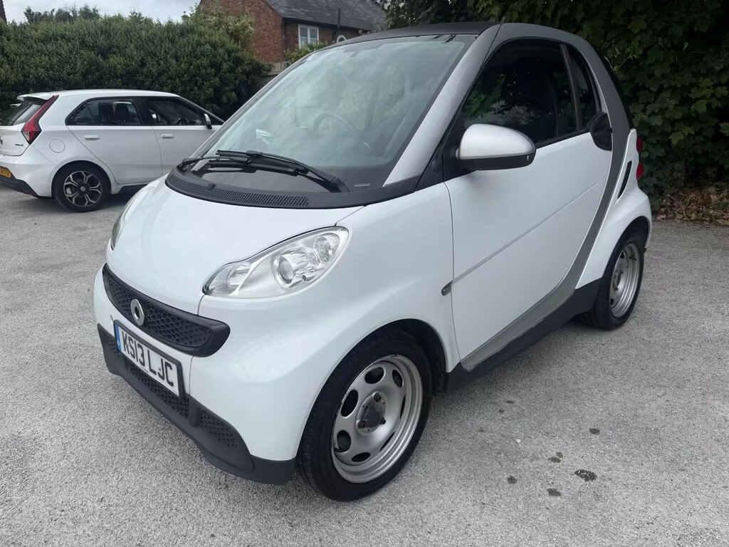 Smart Fortwo Coupe Pure Mhd 61 Coupe White #3