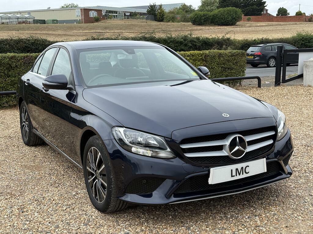 Mercedes-Benz C Class 1.5 C200 Mhev Eq Boost Se G-tronic Euro 6 Ss 4 KP69PNK Blue #2