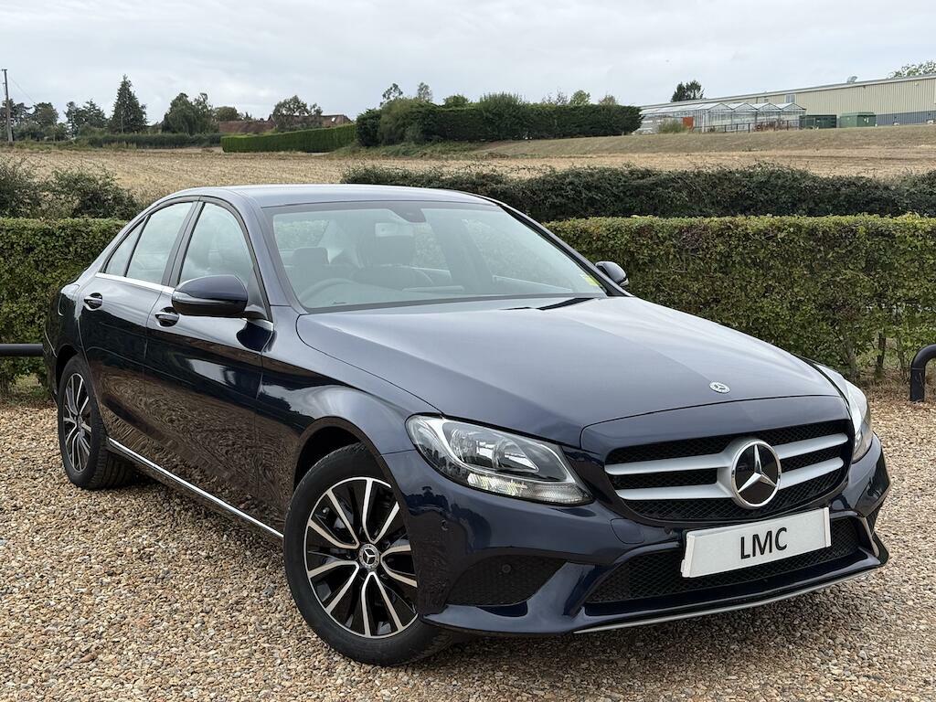 Mercedes-Benz C Class 1.5 C200 Mhev Eq Boost Se G-tronic Euro 6 Ss 4 Blue