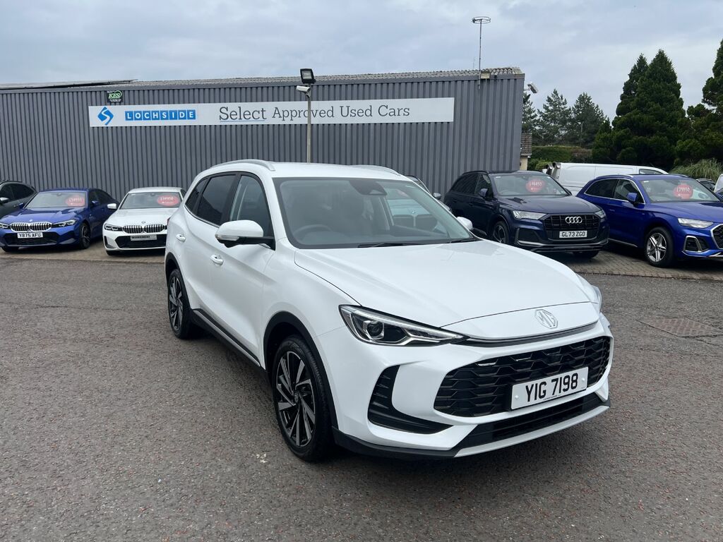 MG ZS Trophy Hev White