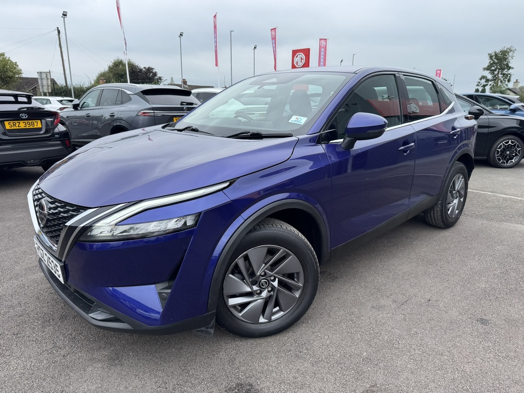 Nissan Qashqai Acenta Prem T Mhev Cvt Blue