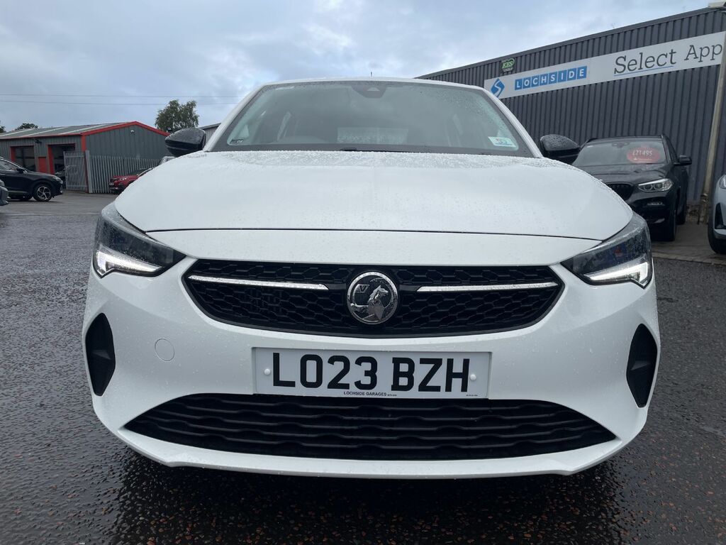 Vauxhall Corsa Design Turbo LO23BZH White #2