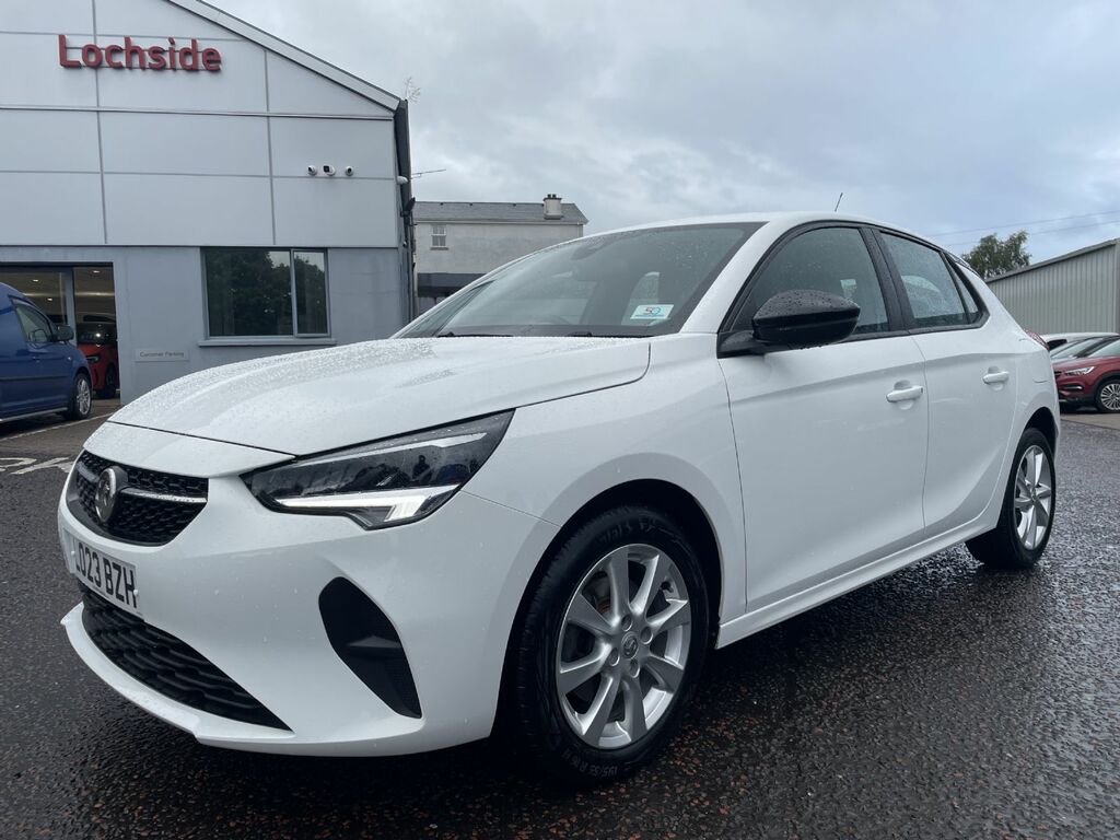 Vauxhall Corsa Design Turbo LO23BZH White #3