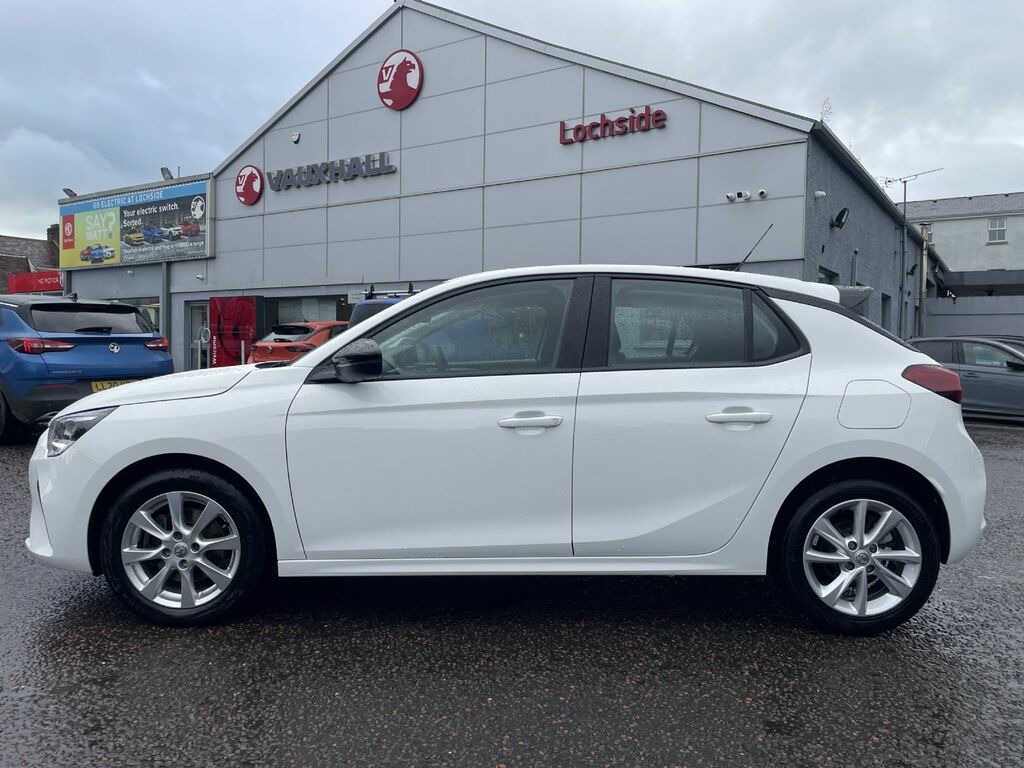Vauxhall Corsa Design Turbo LO23BZH White #4