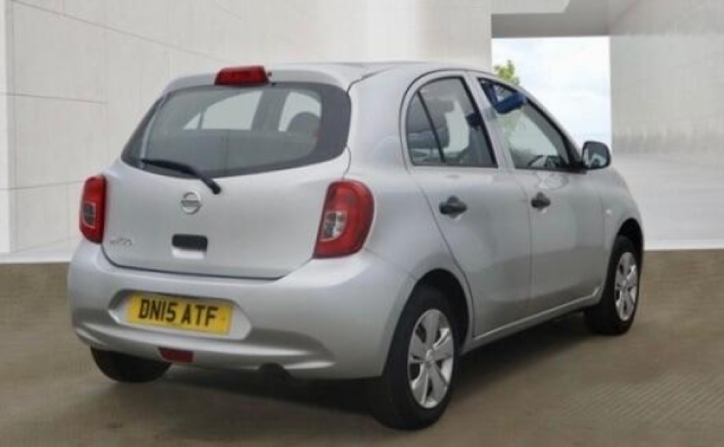 Nissan Micra 1.2 Visia Hatchback Silver #4