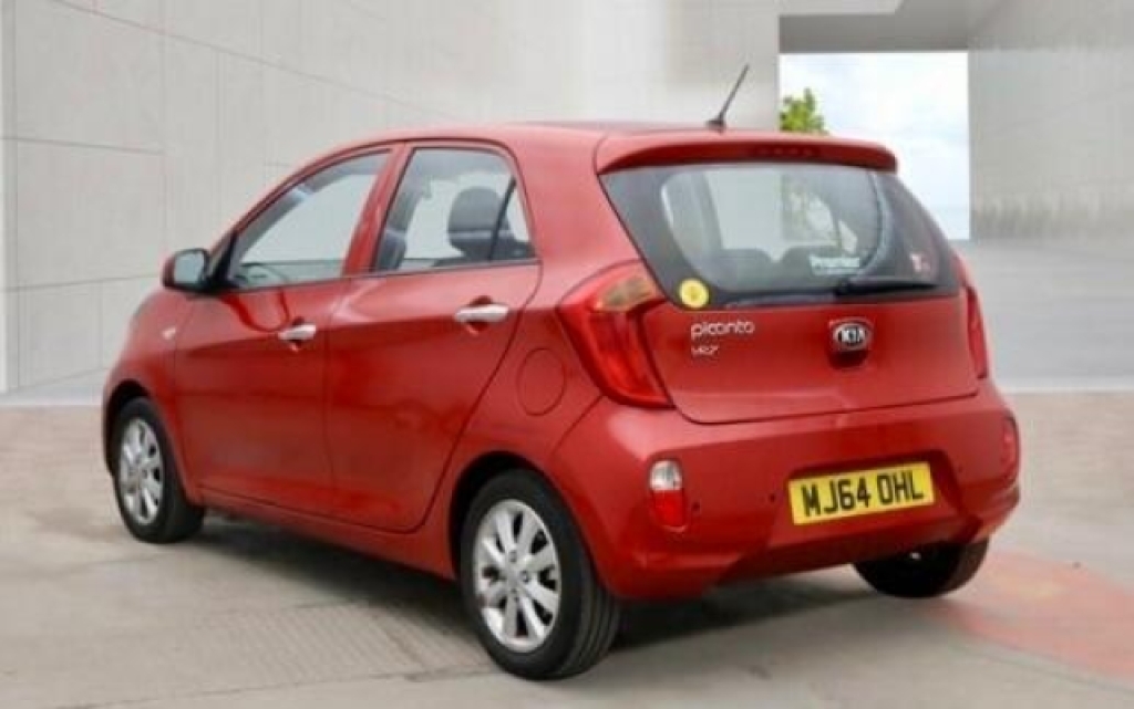 Kia Picanto 1.0 Vr7 Euro Red #2