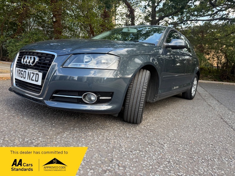 Audi A3 2.0 Tdi Se Sportback YR60NZD Grey #5
