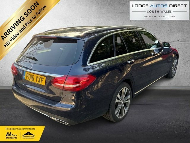 Mercedes-Benz C Class 2.0 C350e 6.4Kwh Sport Premium Plus Estate P Blue
