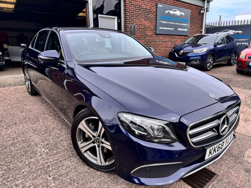 Mercedes-Benz E Class 2.0 E220d Se G-tronic Euro 6 Ss Blue