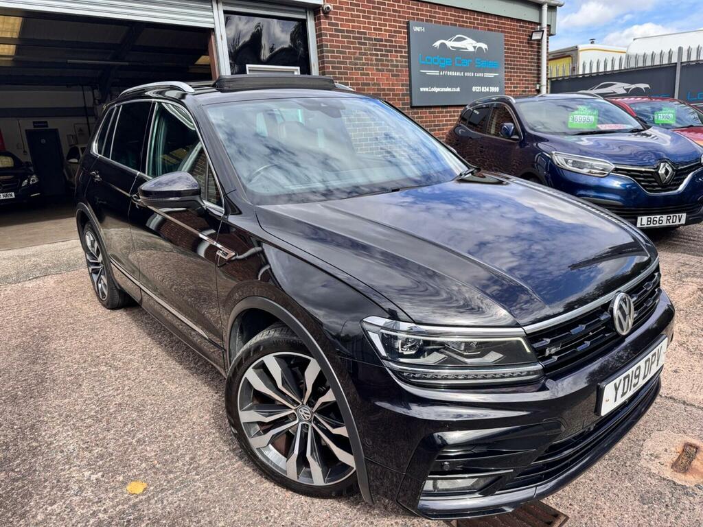 Volkswagen Tiguan 2.0 Tdi R-line Tech Dsg 4Motion Euro 6 Ss Black