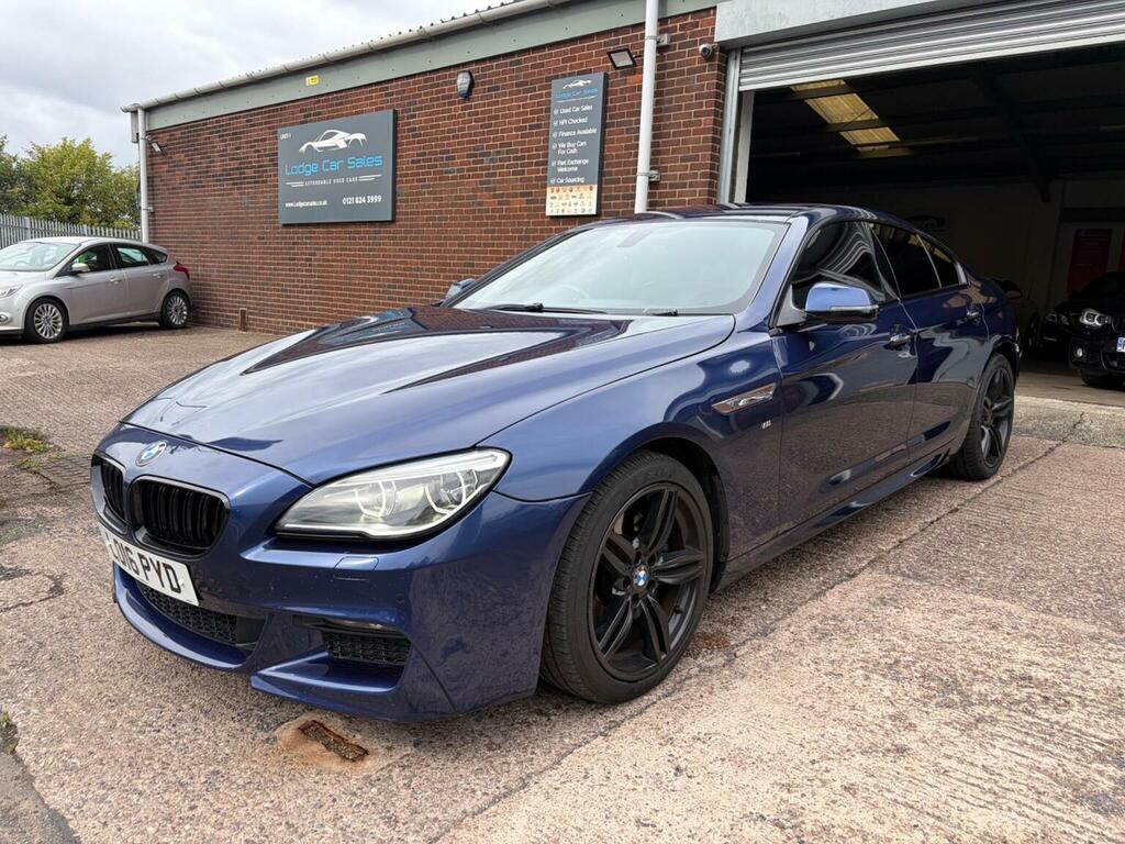 BMW 6 Series Gran Coupe 3.0 640D M Sport Euro 6 Ss Blue #5