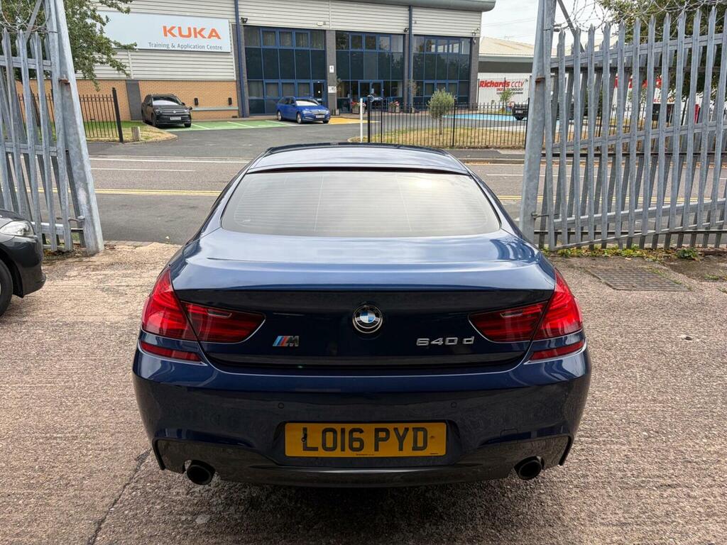 BMW 6 Series Gran Coupe 3.0 640D M Sport Euro 6 Ss Blue #6