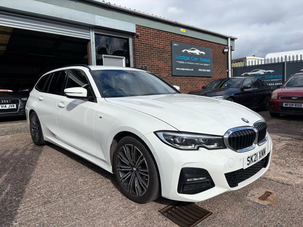 BMW 3 Series 2.0 318I M Sport Touring Euro 6 Ss White #6