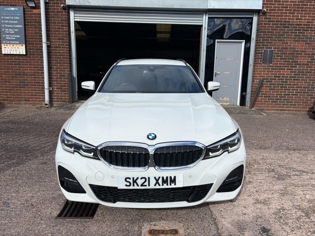 BMW 3 Series 2.0 318I M Sport Touring Euro 6 Ss White #4