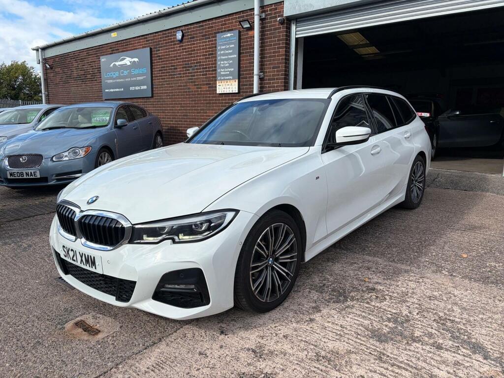 BMW 3 Series 2.0 318I M Sport Touring Euro 6 Ss White #5