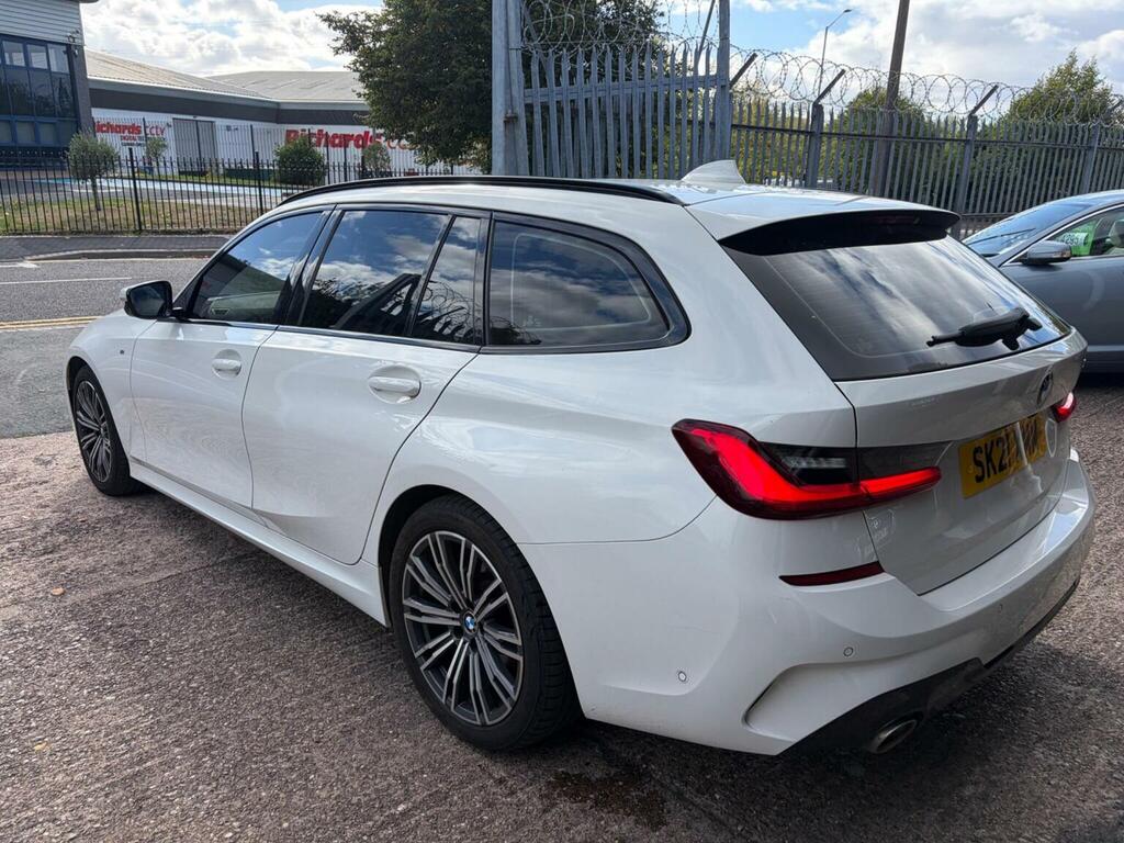 BMW 3 Series 2.0 318I M Sport Touring Euro 6 Ss White #2