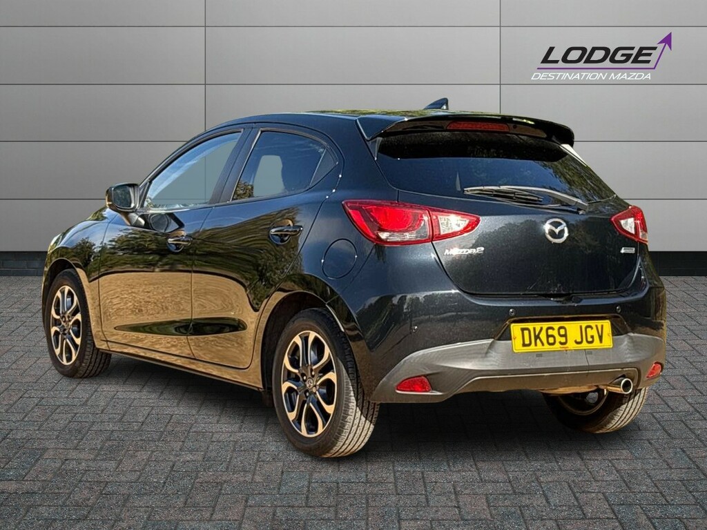 Mazda 2 1.5 Sport Nav DK69JGV Black #5