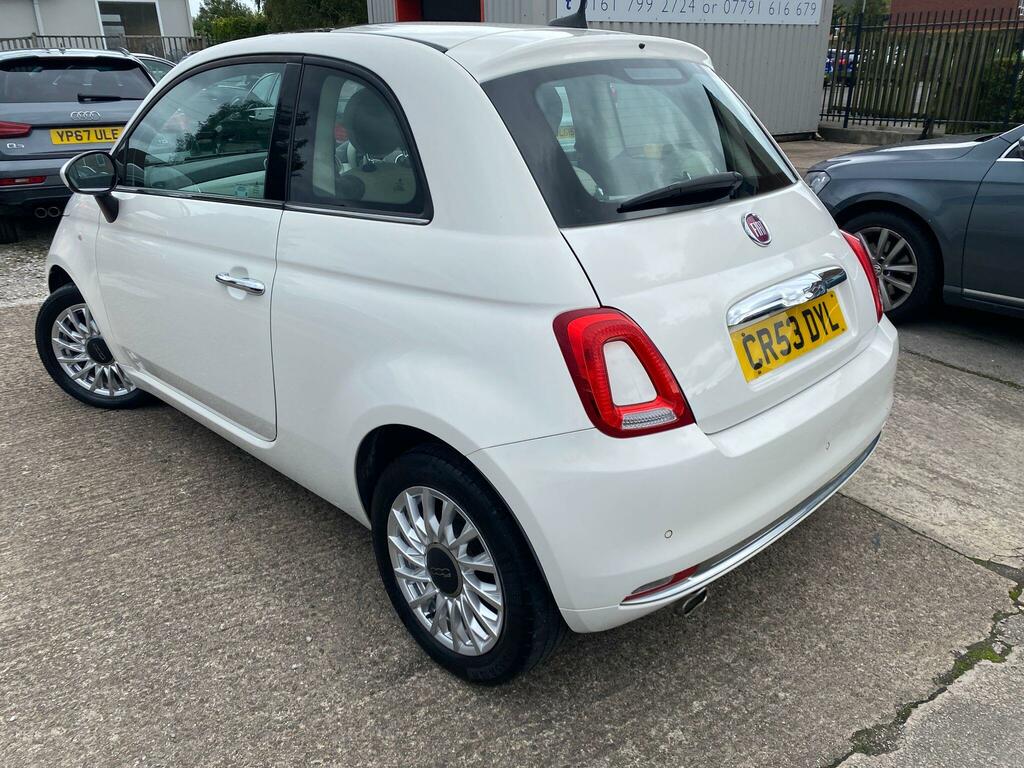 Fiat 500 Pop White #11