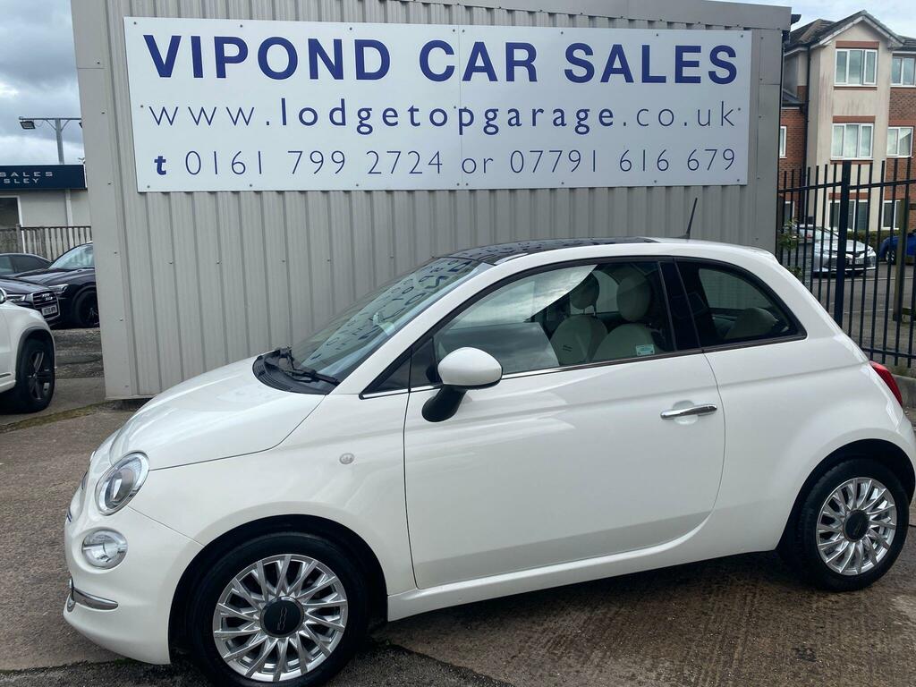 Fiat 500 Lounge White