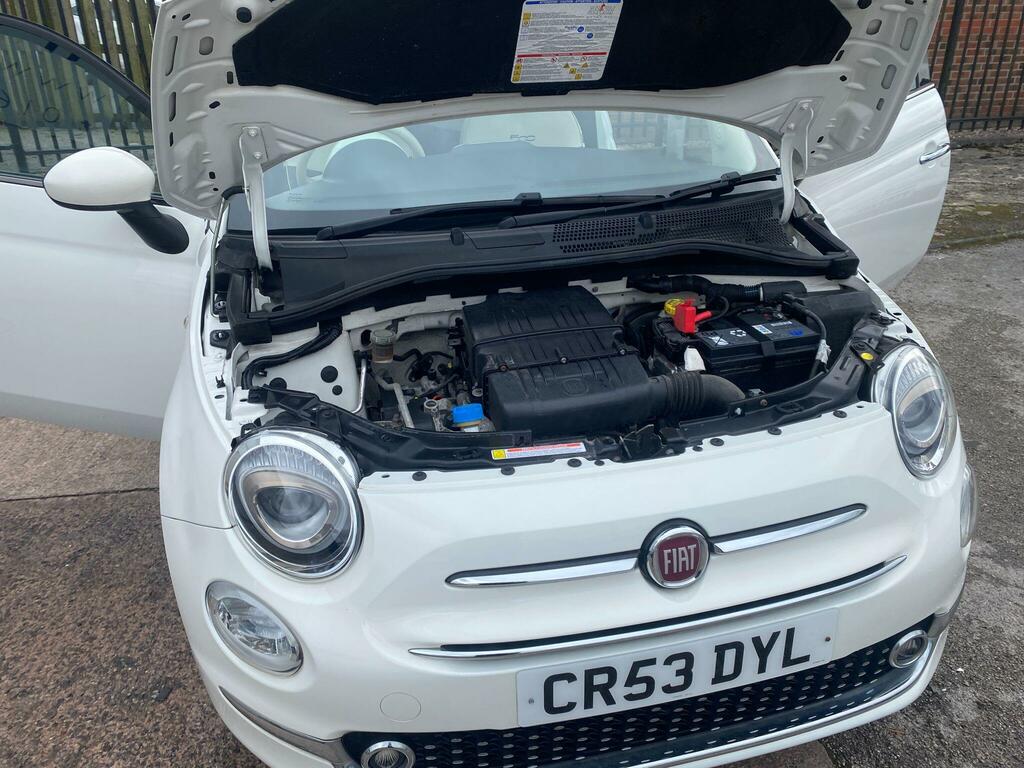 Fiat 500 Pop White #21