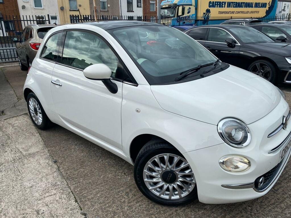 Fiat 500 Pop White #7