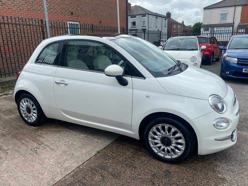 Fiat 500 Lounge White #6